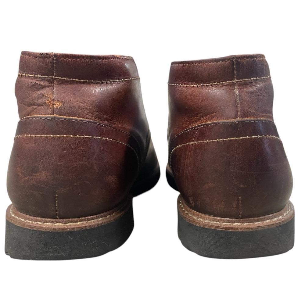 Clarks Leather Boots Men's Brown Lace Up - Size 11 - Picture 6 of 7